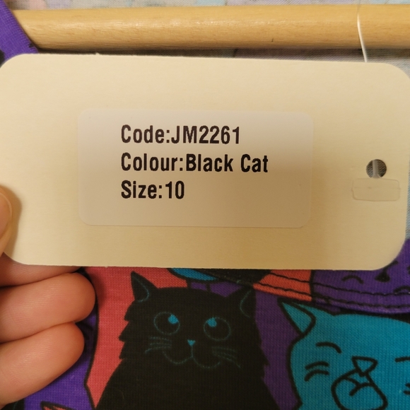 Run and Fly Cat Corus Oversized Smock Dress - Picture 5 of 6